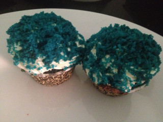 Blue Velvet cupcakes